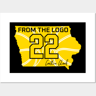 From the logo 22 Caitlin Clark | Iowa Posters and Art